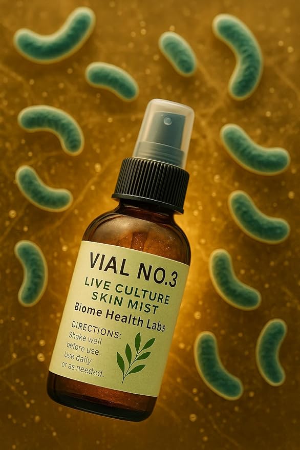 Probiotic Odor Spray – Natural Aluminum-Free Deodorizing Mist | Live Culture Body & Foot Odor Control | Kid-Safe, Sensitive-Skin Friendly, Lavender & Chamomile Freshness