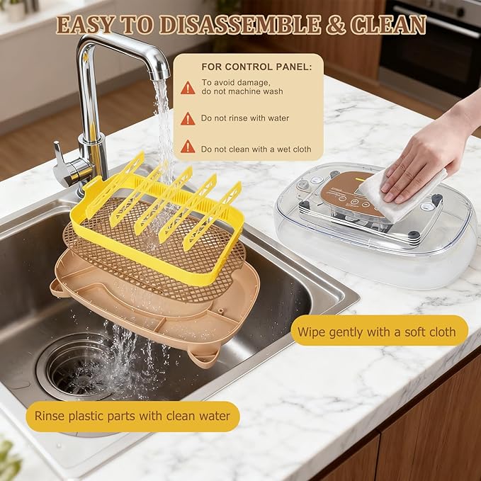 24 Egg Incubator for Hatching with Automatic Turner, Smart Temperature & Humidity Control, 360° Viewing, Egg Candler, Auto Water Refill, Ideal for Chicken, Duck, Quail, Goose-Brown (24 Egg-Brown)