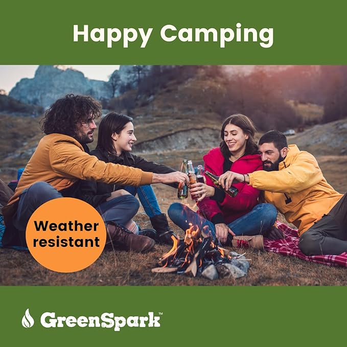 Natural All Weather Fire Starters 70 Pcs, Smoker, BBQ, Fireplace, Wooden and Pellet Stove, Fire Pit, Long Burn Firestarter, Waterproof, Pizza Oven, Grill, Charcoal Starter