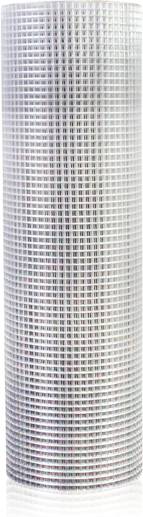 Hardware Cloth for Chicken Wire Fencing of Chicken Coop-1/2in Mesh AWG 19 Gauge 48in x 100ft Hot-Dip Galvanized Wire Mesh Roll-Raccoon Proof Rabbit Cages, Poultry Runs, Fencing for Gardens