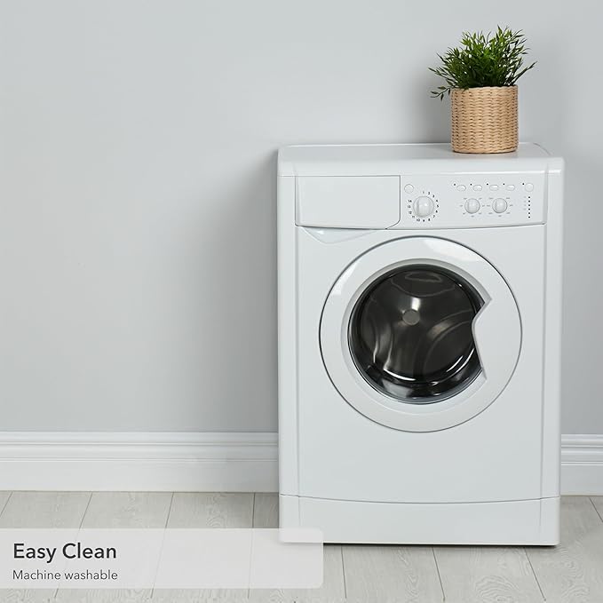 Wyatt & Ash Blue Grey Seta Imagine Printed Chenille 2' x 6' Non Skid & Machine Washable Runner Rug