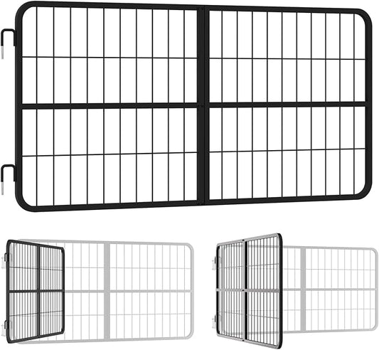 48" W×24" H Stall Guards for Horses, Horse Stall Gates, Heavy Duty Steel Yoke Design Fits Standard Barn Doorways