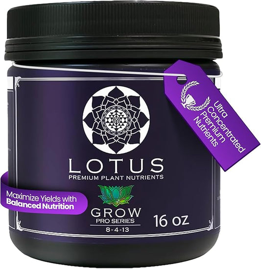 Grow Pro Series - Hydroponic Plant Nutrients and Fertilizer, Water Soluble Plant Food - Massive Roots, Made for Coco Coir, Hydro, & Soil, Enhances Flowering & Fruiting, Indoor & Outdoor Grows 16oz