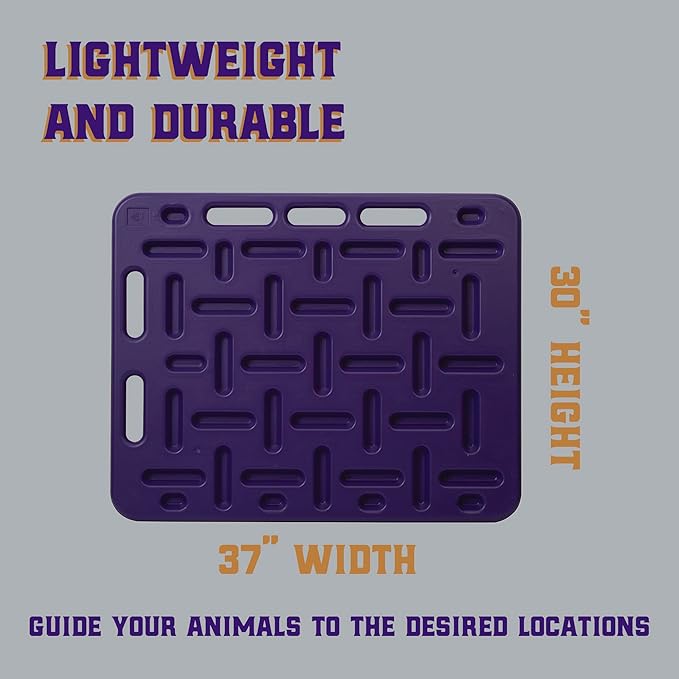 Weaver Livestock Leather Sorting Panel Black 37" x 30"