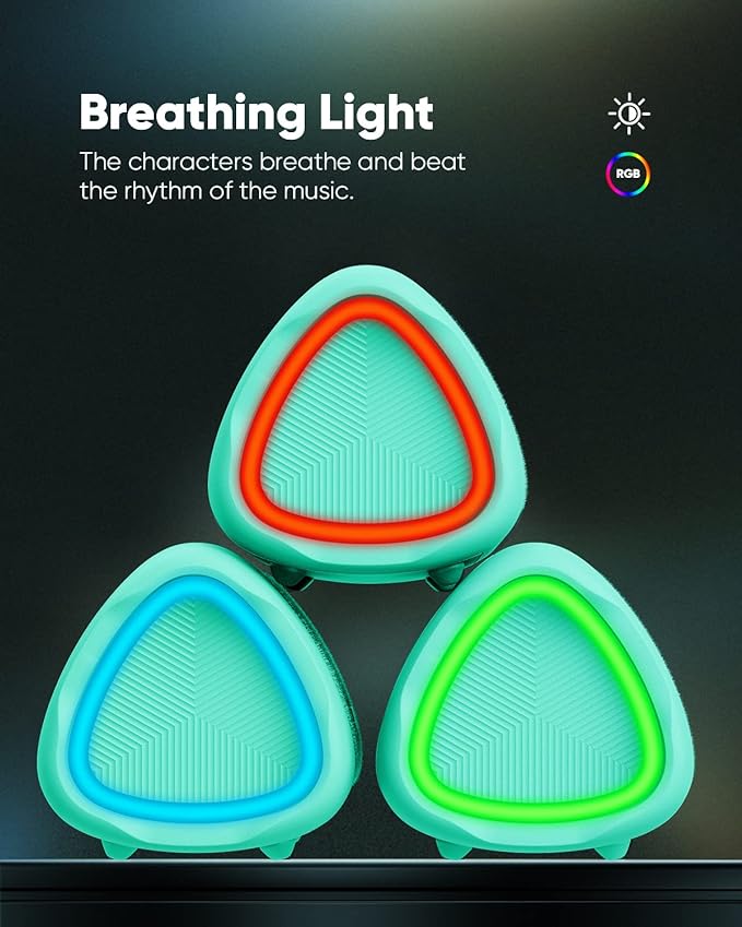 Bluetooth Speaker Gifts for Men: Portable Wireless, IPX5 Waterproof, White Elephant Gifts for Adults, Stocking Stuffers for Teens Boy Girl, Up to 20H Playtime, TWS Pair, for Home/Party/Outdoor (Teal)