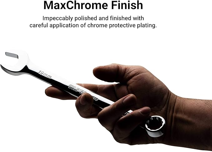 Capri Tools 3/4-inch Combination Wrench, 12 Point, SAE, Chrome (1-1409)