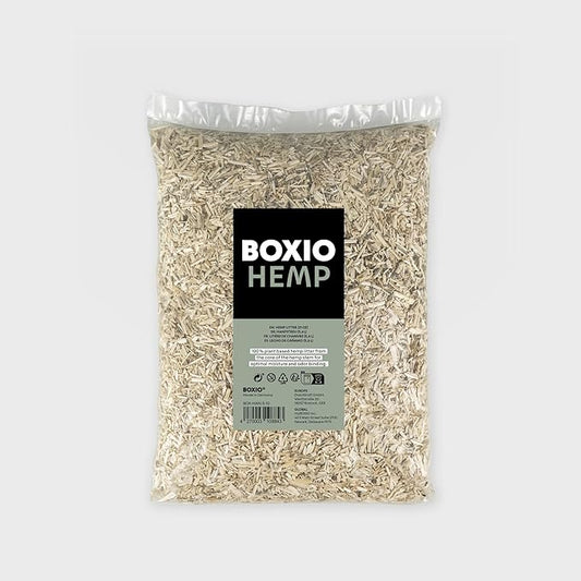 BOXIO - Hemp: 5.6 l Odor Neutralizer & Bedding - Ideal for Camping Toilets, Separation Toilets, and composting Toilets, but Also as Bedding for Hamsters, Small Animals, or Rabbits.