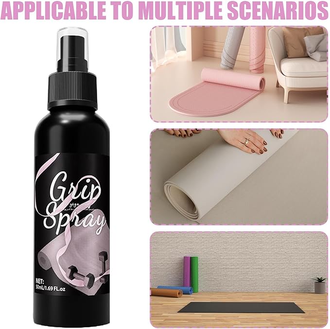 Yoga Mat Spray Cleaner - 250ml Natural Fresh Scent, Non-Sticky Sweat Remover Formula, Eco-Friendly Deodorizing Mist for Gym Equipment | Workout Mat Refreshener for Studio Home Fitness Gear
