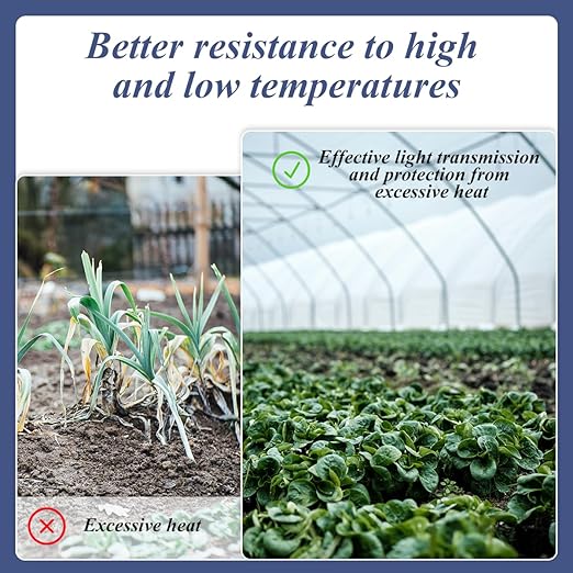 Polycarbonate Sheet 32.8Ft x 3.28Ft,DIY UV Resistant Polycarbonate Greenhouse Panels,Insulated Transparent Polycarbonate Roof Panels for Roof Farming Gardening Agriculture Courtyards Canopy