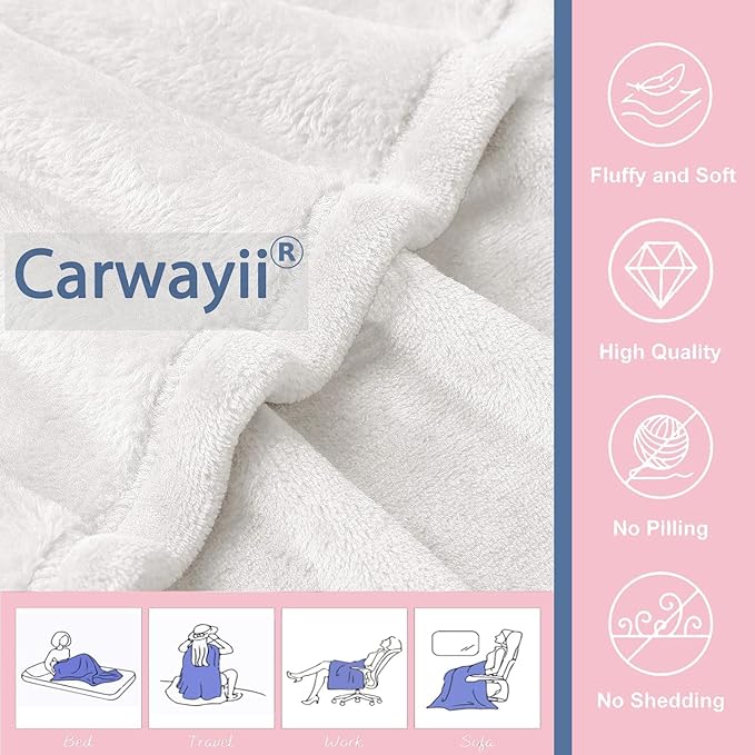 Horse Blanket Horse Gifts for Girls Boys Soft Throw Blanket Fleece Comfy Plush Flannel Travel for Outdoor Couch Sofa Birthday for Women Men Kids