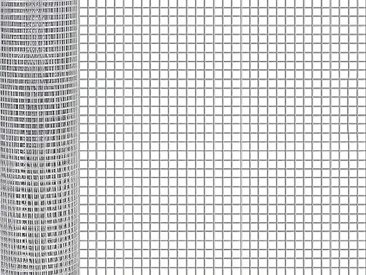 Hardware Cloth 48inx50ft 1/2 Inch Galvanized, Chicken Rabbit Snake cage Wire Fence Mesh Roll,Garden Plant Welded Metal Wire Fence,Poultry Animal Netting cage Screen. (4 x 50FT)