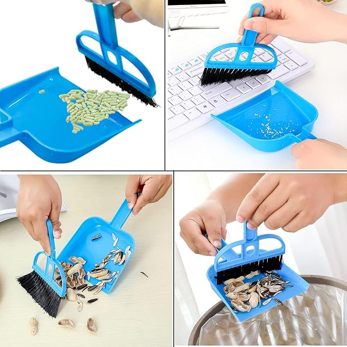 Hamiledyi Corner Litter Box for Rabbit Cage Bunny Litter Box with Grate Square Rabbit Potty Training Litterbox Plastic Guinea Pig Toilet Training Box for Cage (Brown)
