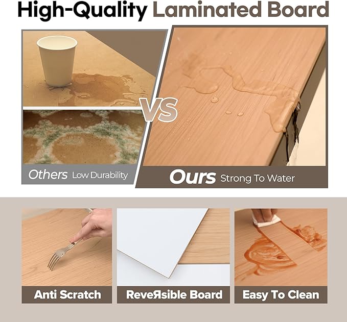 HOMEDANT House 5 Tier Laminated Metal Shelving Unit Adjustable Storage Utility Rack Heavy Duty Shelves Organization Multipurpose Shelf Kitchen Garage Pantry Closet (1, (M) 36.2" W, Black)