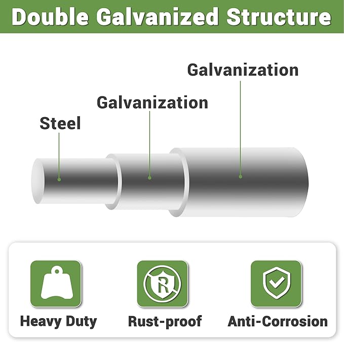 24 in x 100 ft 1/2 inch Hardware Cloth 19 Gauge Wire Fencing Galvanized Welding Garden Fence Roll Square Mesh Chicken Rabbit Snake Cage Heavy Duty Welding Fencing