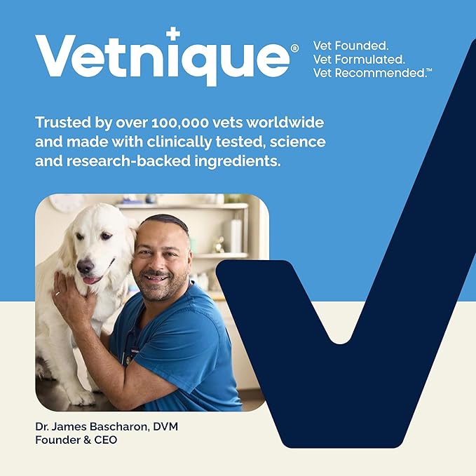 Vetnique Glandex Anal Gland Soft Chew Treats with Pumpkin for Dogs Digestive Enzymes, Probiotics Fiber Supplement for Dogs Boot The Scoot (30ct, Peanut Butter Chews)