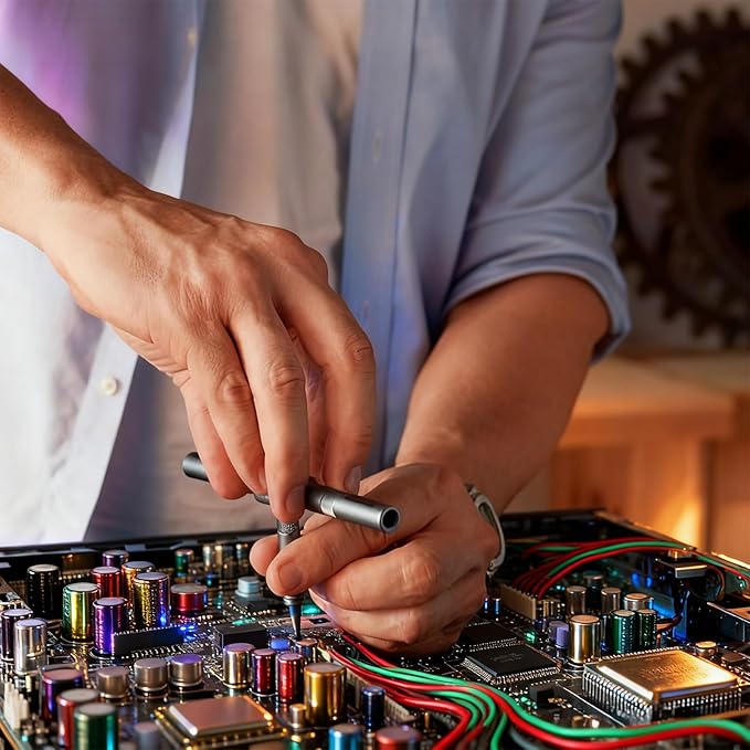 42 in 1 Magnetic Screwdriver Set, Ratchet Screwdriver Sets with 40Pcs Bits, Free Combination Ratchet Screwdriver Tool Set Portable Repair Tool Kit with T Ratcheting Handle for Furiture Bicycle and DIY