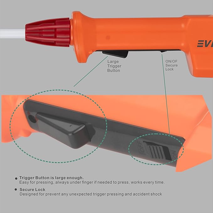 Rechargeable Livestock Prod for Cows Cattle Hogs Prod Waterproof Animal Prod for Big Large Dogs (NOT for Small Dog OR Pets), Shaft Length 33", Total Length 43 1/2 inch