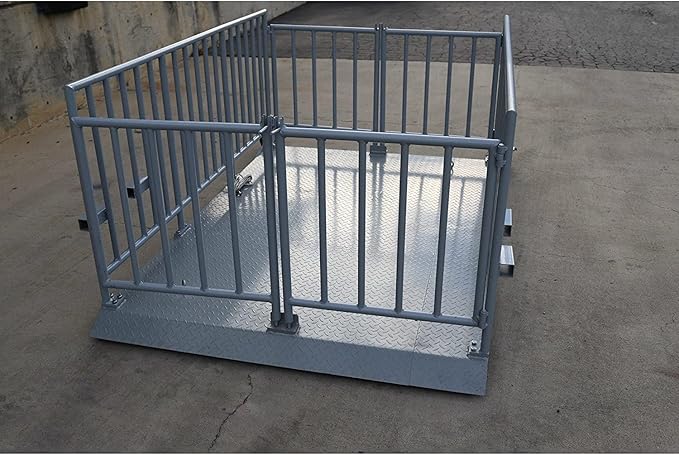 Liberty LS-930-10’x7’ (120” x 84”) Platform Cage System Portable Livestock Animal Weighing Scale