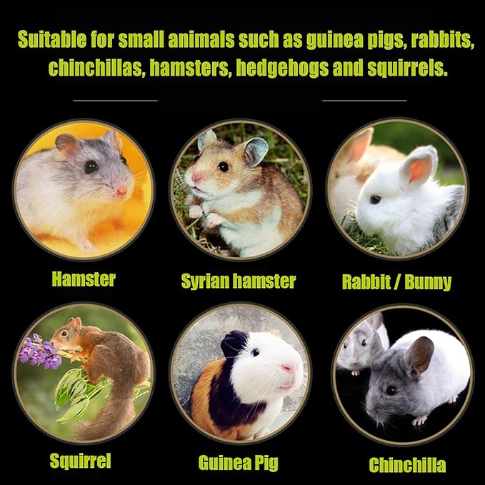 Hamiledyi Rabbit Grass Mat 15.75"x11" Large Natural Woven Hamster Grass Bed Nest Small Animal Handmade Bedding Hay Mat Chewing Play Toy for Guinea Pig Chinchilla Rabbit Squirrel Hedgehog(6 Pack)