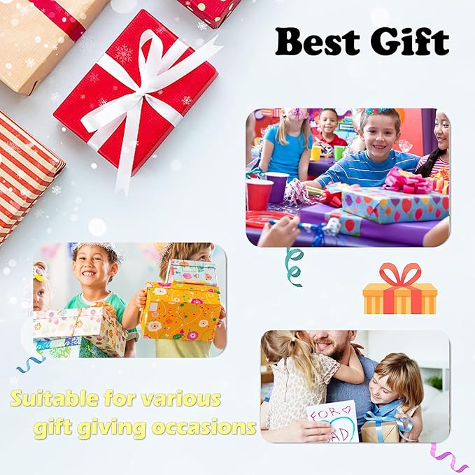 Santa Claus and Gifts Throw Blanket 60"x80", Christmas-Themed Blankets for Living Room Bedroom Decor, Soft Flannel Polyester Warm Cozy Gifts for Kids Adults