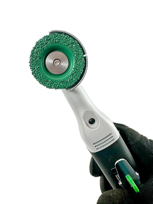 Hoof Boss Green V-Groove 2" Disc - Precision Hoof Trimming Disc for Walls & Grooves - Perfect for Livestock