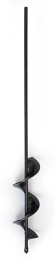 Willard & May Flower Bulb HEX Shaft Drill Planter, Non-Slip – 2.75 by 24 inch - Bulb & Bedding Plant Auger