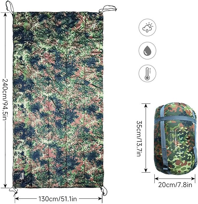 Hammock Underquilt | Warm Outdoor Survival Gear,Hammock Underquilts Sleeping Bag | for Hiking Backpacking Beach Travel Backyards