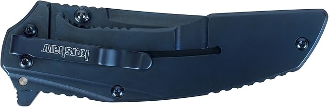 Kershaw Olive Outright Folding Pocket Knife, 3 inch 8Cr13MoV Stainless Steel Blade, Pocketclip