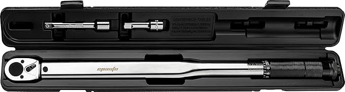 EPAuto 1/2-Inch Drive Click Torque Wrench,25-250 ft.-lb./33.9~338.9 Nm