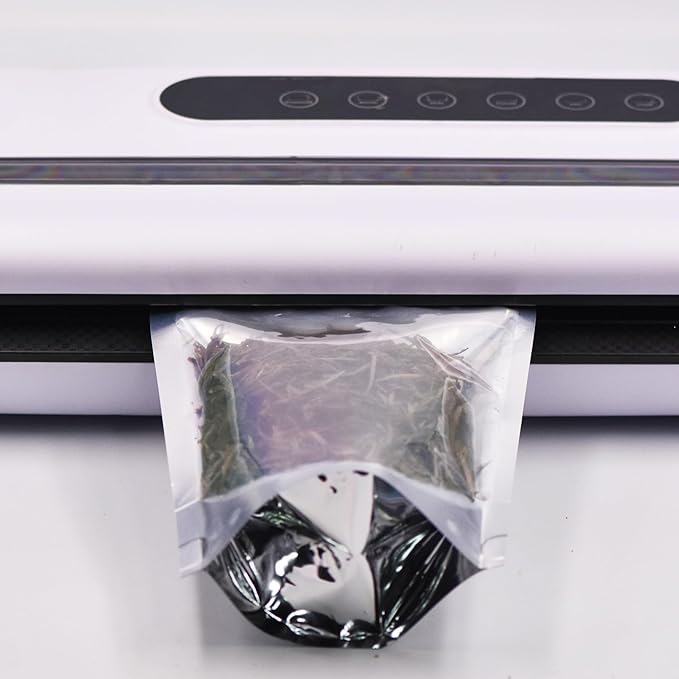 1/2 Pint 30 Packs Mylar Bags For Food Storage, 5"x 7" Mylar Bags With Window, Freeze Dried Candy Bags, Reusable Storage Bags For Food, Mylar Food Storage Bags for Long Term Food Storage