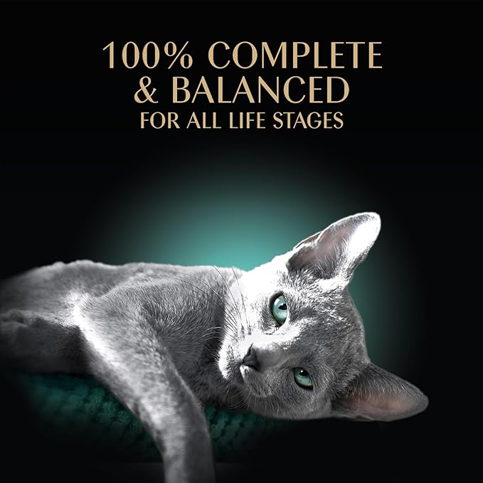 Sheba Perfect Portions Wet Cat Food Cuts in Gravy, Roasted Chicken Entree, Tender Turkey Entree, with Sustainable Salmon, and with Sustainable Tuna, 2.6 oz. Twin-Pack Trays (24 Count, 48 Servings)