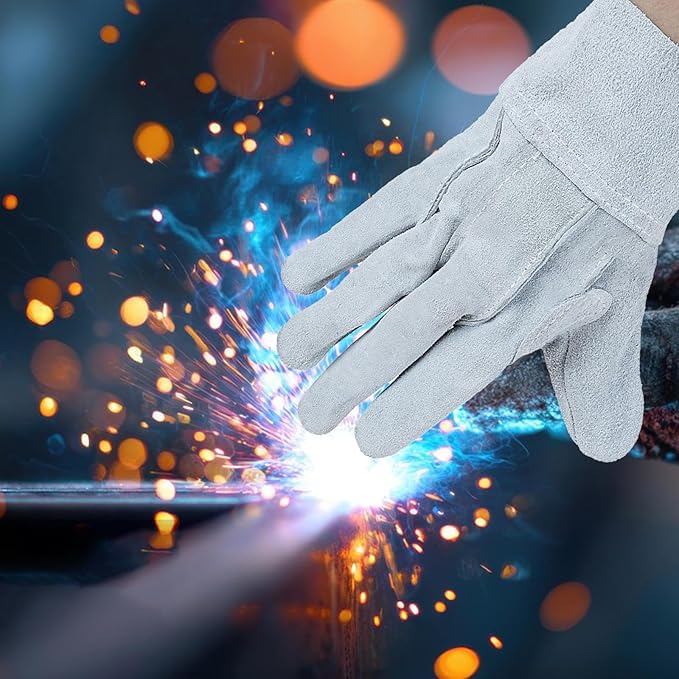 Garden Gloves,Durian Picking Work Gloves Punctureproof Hand Protection for BBQ Women Men Welding Handling Chestnut