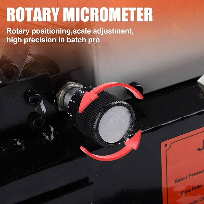 Professional Hydraulic Hose Crimping Machine with 8 Dies Set - Heavy Duty Hose Crimper Tool for Automotive Repair, Excavators, Agricultural Equipment - 110V Portable Electric Powered