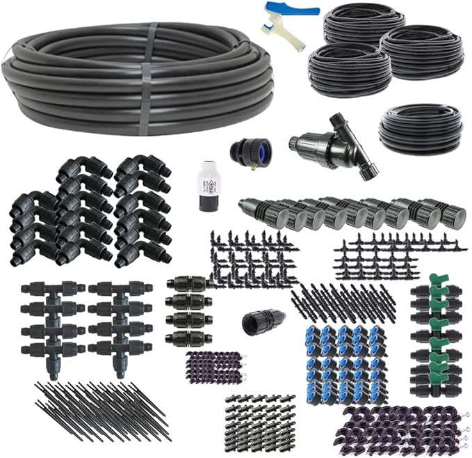 Drip Depot Drip Irrigation Kit for Raised Bed Gardening - Kit Size : Premium