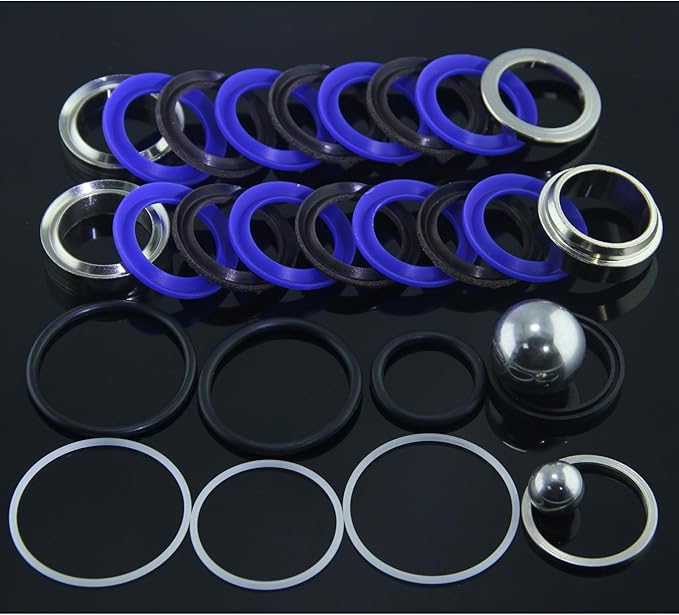 249123 Pump Repair Packing Kit Compatible with Graco 7900 2030 200 300 Airless Paint Sprayer Aftermarket OEM Replacement Seal Kit,Airless Paint Sprayer Accessories