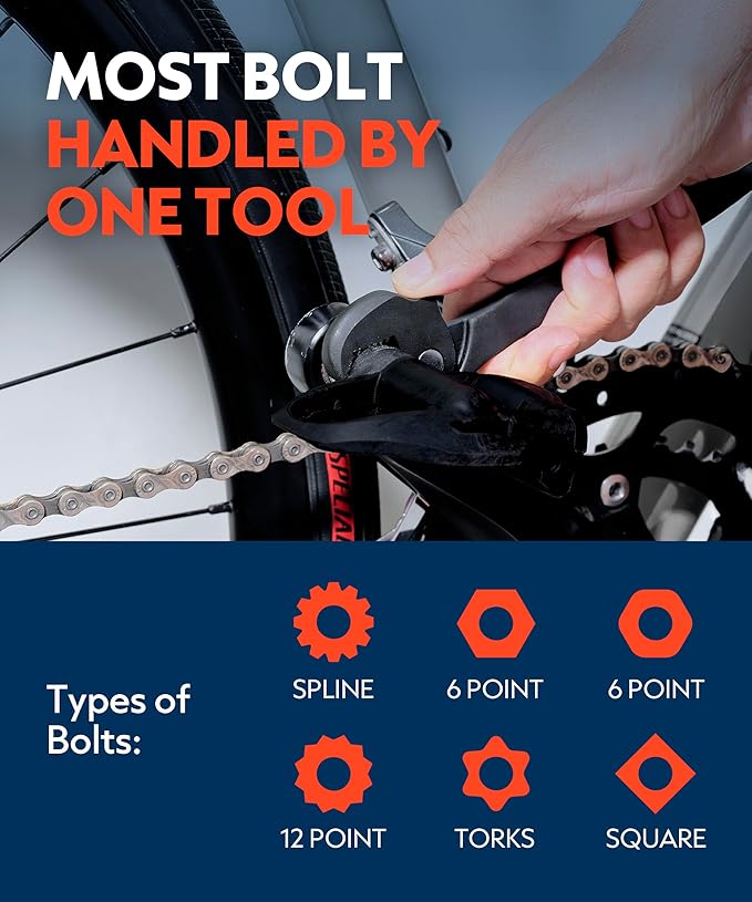 Self-Adjusting Dual Head Crowfoot Wrench, 5/16” to 1-1/4”, 8-32mm, 10" length, Multi-Size Fit, Quick Adjust Tool for Home Auto Bike Repair, Slim Profile, Crowfoot Wrench Set Alternative