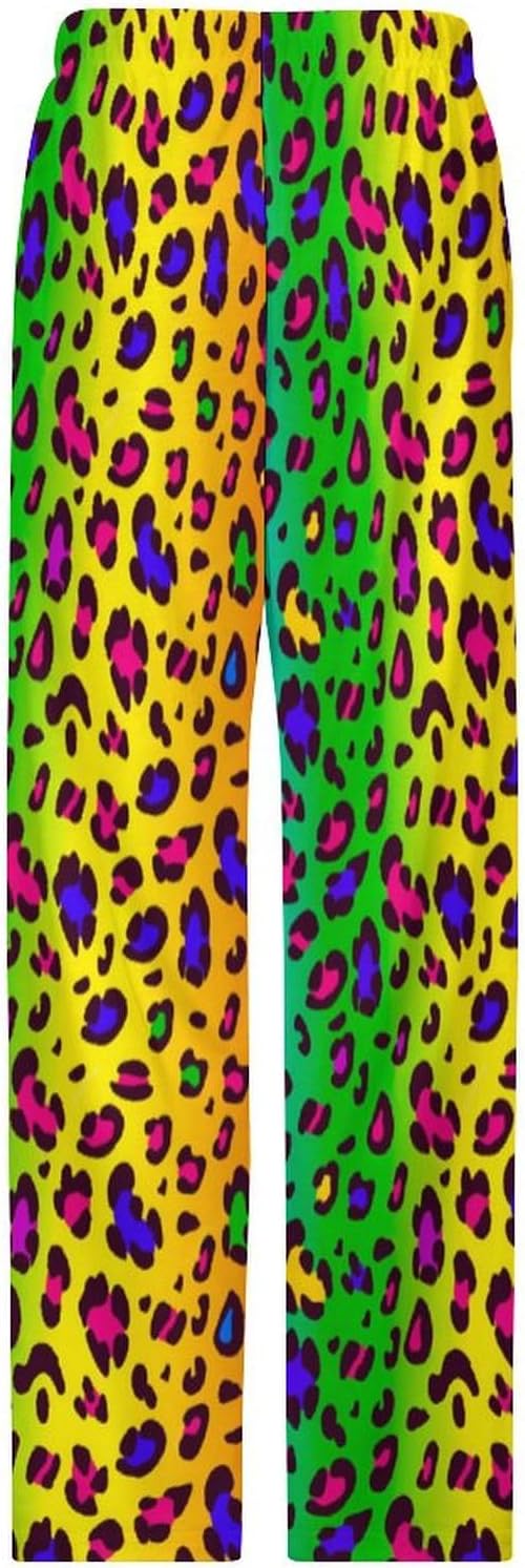 Funny Mens Pajama Pants Lightweight Soft Lounge Pant Sleep Pj Bottoms for Men With Pockets