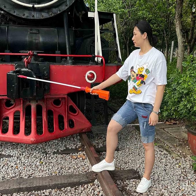Rechargeable Livestock Prod for Cows Cattle Hogs Prod Waterproof Animal Prod for Big Large Dogs (NOT for Small Dog OR Pets), Shaft Length 33", Total Length 43 1/2 inch