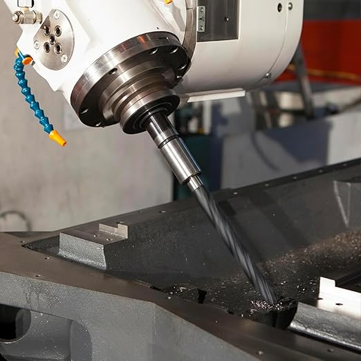 Triple Spiral Flute Cobalt Drill Bit Set (Pro - TiAlN Coated), Metal Drill Bit Set for Steel, Hardened Metal, Stainless Steel, 16PCS Drill Bits 1/16" to 3/8" with Index Storage Case