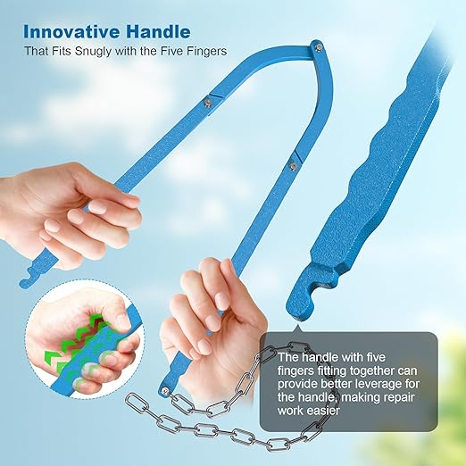 Heavy Duty Fence Repair Tool, Barb Wire Tightener with Ergonomic Handles, Fence Stretcher Repair Fixer for Farms, Ranches, and Various Household Fences