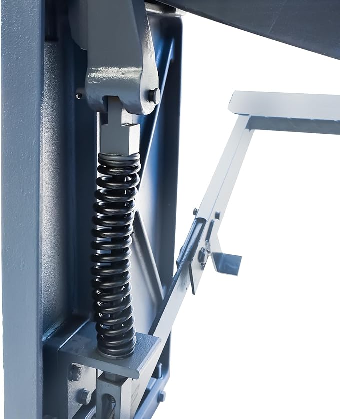 KAKA INDUSTRIAL Sheet Metal Shears Machine 52-Inch Heavy Duty Stomp Shear for Cutting 16 Gauge Steel,14-gauge Aluminum and Copper,Foot Pedal Operated Q01-5216