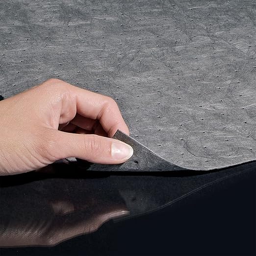 PIG Absorbent Mat Roll - 24" x 300' Lightweight Mat Roll - Absorbs up to 32.4 Gallons per Roll - MAT245