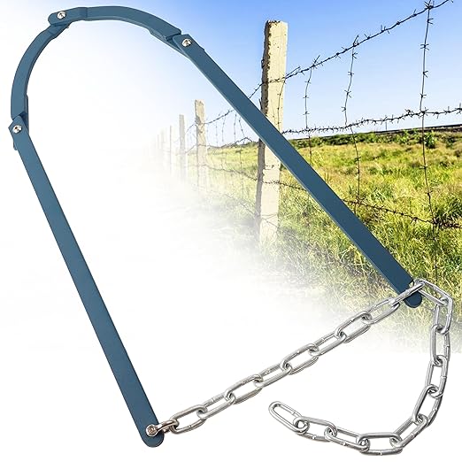 Fence Fixer, Manual Fence Repair Retainer, Maintenance Tool of Livestock Fence Lines, Suitable for Barbed Wire, Cowshed Farm, Horse Fence, Garden Lawn Fence