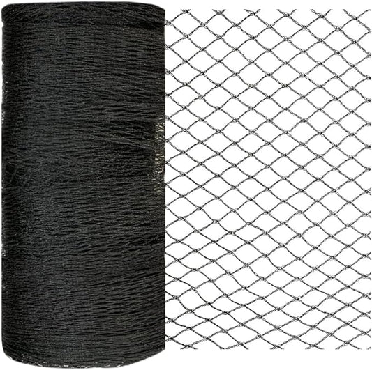 Bird Netting 25x25 Ft, 1/2In Mesh Heavy Duty Garden Netting Pest Barrier for Plants, Fruit Trees, Vegetables, Extra Strong Woven Mesh Netting, Animal Fencing Against Birds, Deer, Poultry