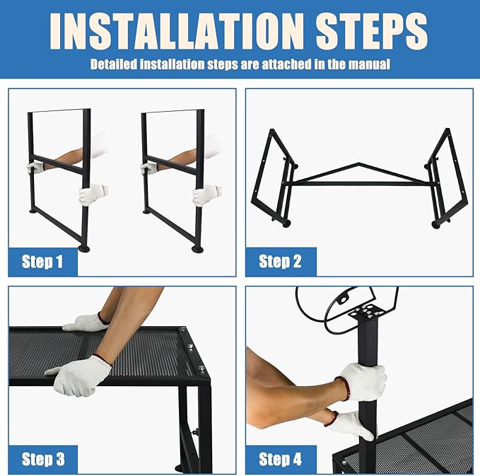 Goat Milking Stand 600Lbs Goat Stand Sheep Stand for Trimming Metal Livestock Stand with Adjustable Headpiece Goat Shearing Livestock Stand Height Adjustable, Black