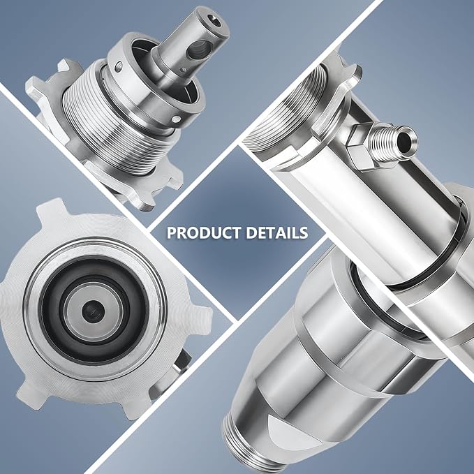 248204 Airless Paint Spray Pump Compatible for Graco Ultra Max II GMax 695 795 and LineLazer 3900 Airless Paint Sprayer Pump Repair Kit, Replace 248-204 16Y598 Sprayer Accessories, Silver