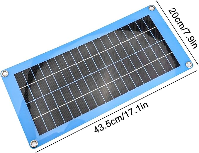 Solar chicken coop heater, Portable Car solar powered heater for Winter with Dual USB Output Battery Compartment, with Overheating Protection for Chicken Kitten for Puppy Pets (30W)