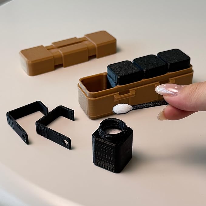 Portable Camping Spice Rack with 4 Containers – Compact Travel Seasoning Organizer Box for Outdoor Cooking, RV, Hiking & Kitchen Use | Lightweight, Stackable, and Easy to Carry