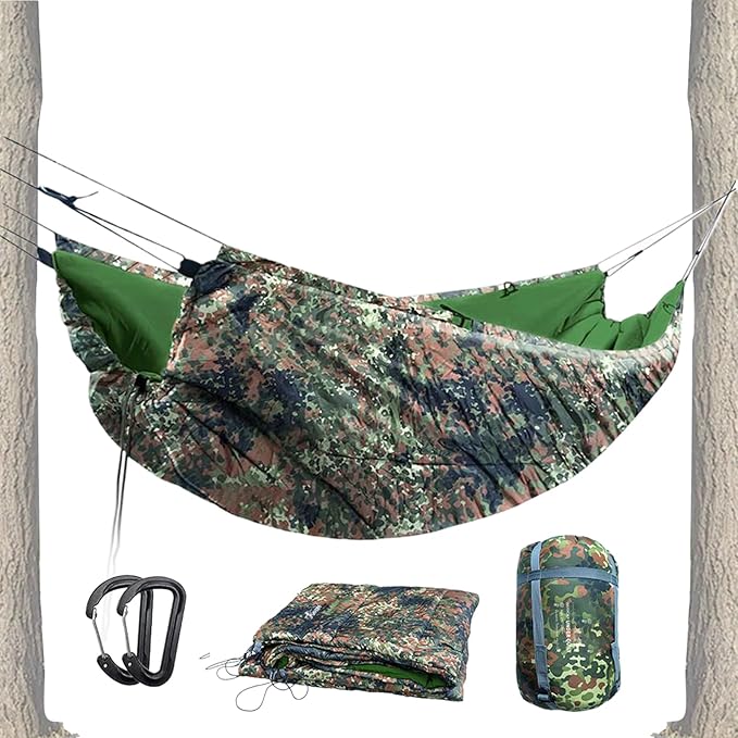 Hammock Underquilt | Warm Outdoor Survival Gear,Hammock Underquilts Sleeping Bag | for Hiking Backpacking Beach Travel Backyards