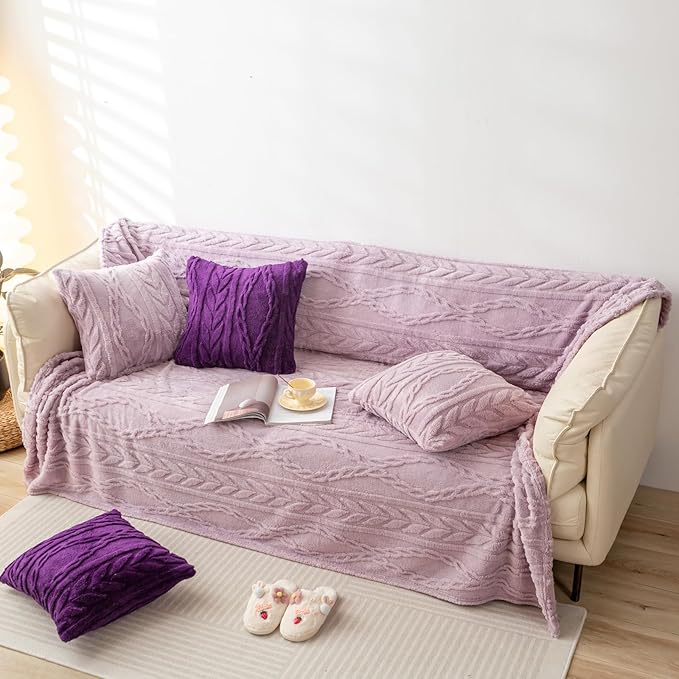 YUSOKI Sherpa Queen Size Blanket-3D Stylish Design Super Soft Fuzzy Cozy Warm Blanket Thick Plush Fluffy Furry Blankets for Teen Girls Women Couch Bed Sofa Chair Men Boys Gift(Rose Pink,90"x90")